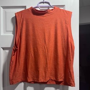 Cropped work out shirt